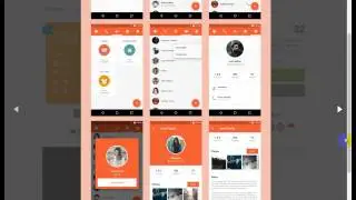 Android Material UI Template 2 1