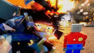 I drove a explosive bus in brick rigs