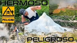 "El PARAÍSO OCULTO y PELIGROSO que no quieren que CONOZCAS: DESCUBRIMOS un mini VOLCÁN"
