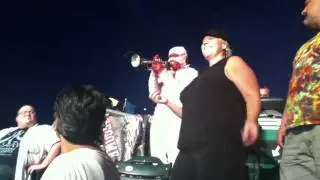 Here Come the Mummies - Secret Trumpet Mummy during 'Ra-Ra-Ra'