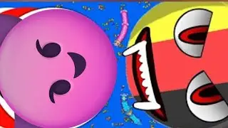 WORMS 🐛 ZONE SNAKE || BEST GAMEPLAY NEW BIG SNAKE 🐍 PRO PLAYER 