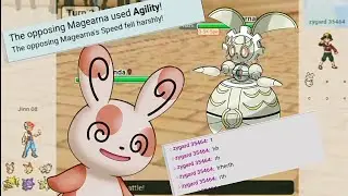 Irritating salty kid got trolled by spinda #pokemonshowdown #salt #showdownsalt