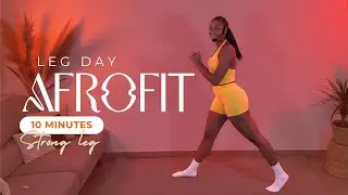 AFROFIT BAS DU CORPS l DANSE & FITNESS I 10 MINS