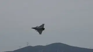 Hellenic Air Force Dassault Rafale arrival at Athens Flying Week 2023