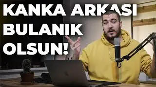 Diyafram Nedir? Arkası Bulanık Mı Olsun Kankss | Temel Kamera Ayarları #1