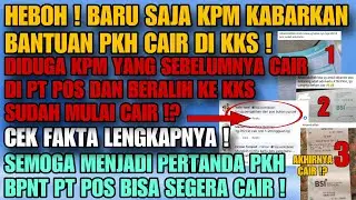 HEBOH ! DIKABARKAN PENCAIRAN PKH DARI PT POS BERALIH KE KKS SUDAH MULAI CAIR ? BENARKAH? CEK INFONYA