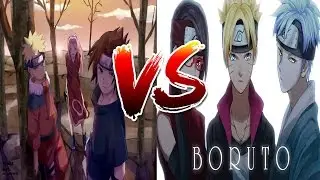КОМАНДА 7 VS НОВОЕ ПОКОЛЕНИЕ / КОМАНДА БОРУТО, МИЦКИ , САРАДА