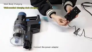 How To Charge Proscenic P11 Smart Cordless Vacuum Cleaner