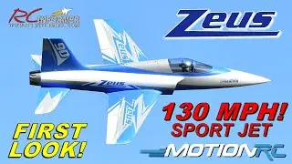 ***NEW*** FREEWING ZEUS 90MM 130MPH Sport Jet - FIRST LOOK