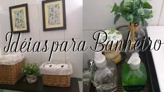 Decorando o Banheiro (PARTE 1): Idéias Para decorar o Banheiro