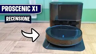 ROBOT ASPIRAPOLVERE con PANNO VIBRANTE! Recensione Proscenic X1