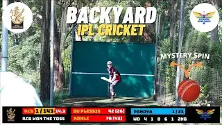 IPL Backyard Cricket || RCB vs LSG