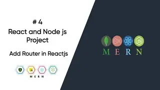 React and Node.js Project Part 4 - Routing in Reactjs | Install Router in React js Project | Reactjs