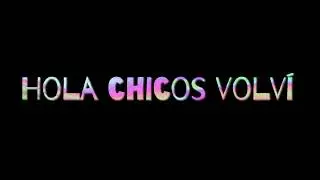 Regrese cambios?