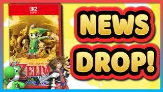NEW Nintendo Switch 2 News Just Hit! - Zelda Wind waker LOST Content?! , Kingdom Hearts & Yoshi!