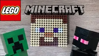 LEGO Minecraft: Steve Art Build