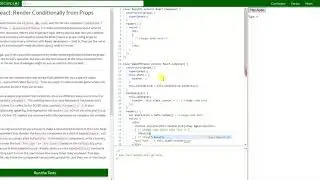REACT: Render Conditionally from Props (43)