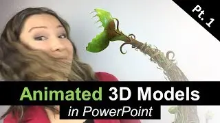 Animated 3D Models in PowerPoint - Part 1, The Basics