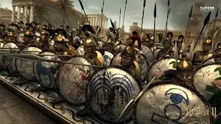 Total War: Rome II Афины Легенда жесткие битвы с Эпиром. #5