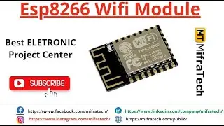 Esp8266 Wifi Module - Mifratech