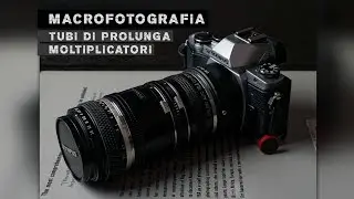 Macrofotografia: tubi di prolunga e moltiplicatori di focale, come usarli