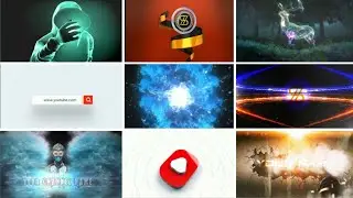 Top Intro Template no text free template | 3d template without text free download
