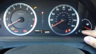 Reset Oil Maintenance Light - 2008 to 2009 Honda Accord
