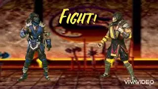 MORTAL KOMBAT STOPMOTION VIDEO with MCFARLANE SCORPION vs SUB-ZERO
