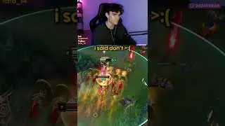 he didn't think i'd win that 🥶