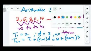 Arithmetic Sequence 2 #maths #exam #gcse