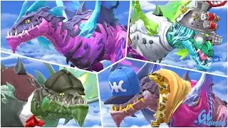 TONY DRAGONE All skins! Hungry Dragon