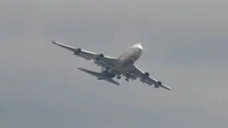 747 Atlas Air Go-Around JFK airport 04/13/2025