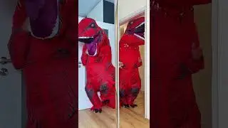 Giant Dinosaur Saved Us #shorts by Woah Show