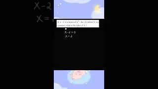 PSAT Math Review - factoring, finding missing variable in a quadratic equation