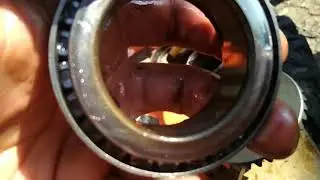 Replacement of gearbox seals for the Khoper 1100 walk-behind tractor
