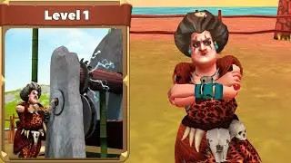 Scary Teacher Stone Age | Story Begins Level 1 Walkthrough (iOS Android)