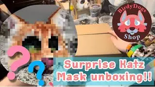 Unboxing a Therian mask from @katzcl4ws !!