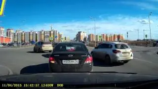 ДТП у Ашана 11/04/2015 Daewoo Matiz Н216МР72