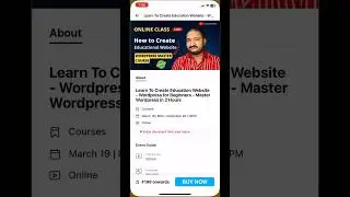 Learn To Create Education Website - Wordpress for Beginners -Master Wordpress in 2 Hours 