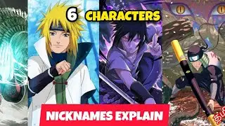 6 Naruto Characters with the COOLEST Nicknames! (தமிழ்)