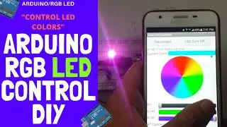 RGB LED Control using Arduino! | DIY | Circuit Building | Demonstration | Tutorial | HC-05 bluetooth