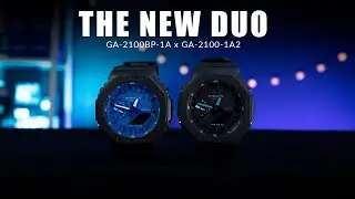 CASIO G-SHOCK GA-2100BP-1A  x  GA-2100-1A2 | THE NEW DUO