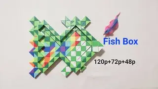 COMBINATION OF 3 RUBIK'S SNAKES (120p, 72p and 48p) - Fish Box