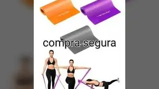 Kit Faixa Elástica TPE (Densidades Suave, Moderada e Forte)