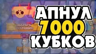 Апнул 7000 кубков в Brawl Stars