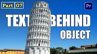 Text Behind Object Premier Pro | Tutorial in 5 Minutes | Adobe Premiere Pro 2021 |