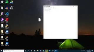 Setting Up an HTML File Using Notepad