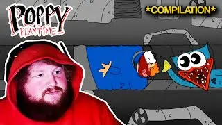 Caseoh reacts to POPPY PLAYTIME animation (compilation)