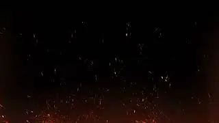 fire sparks black screen | no copyright