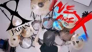 X Japan - I.V. - Drum Cover by Phantom Drummer